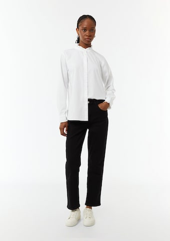 Chemisier comma casual identity en blanc