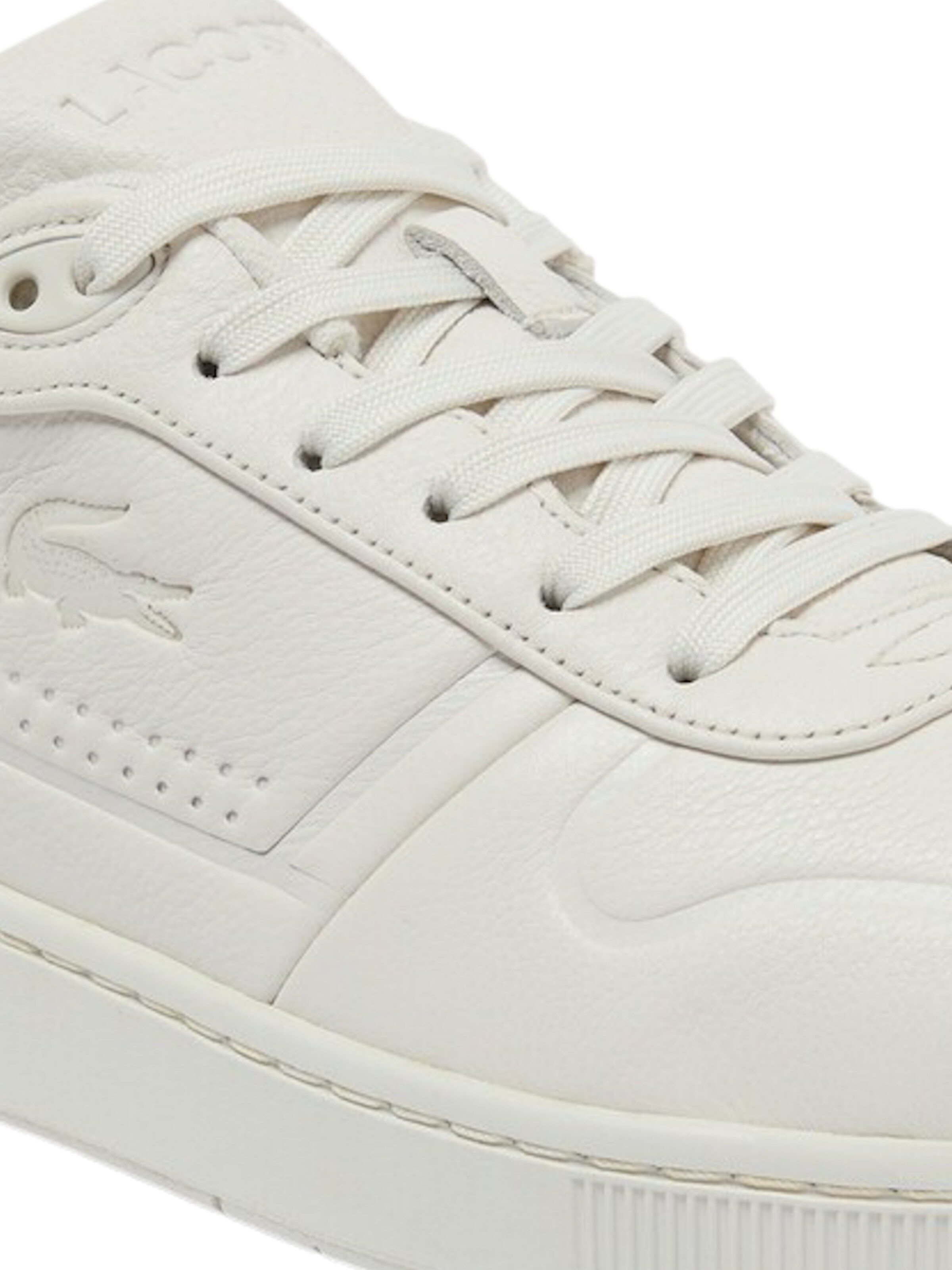 LACOSTE Sneaker low 'T-Clip Shield' i hvid