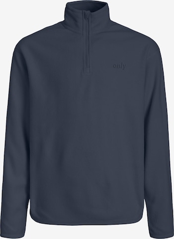 Sweat-shirt 'KOGJENI' ONLY GIRLS en bleu : devant