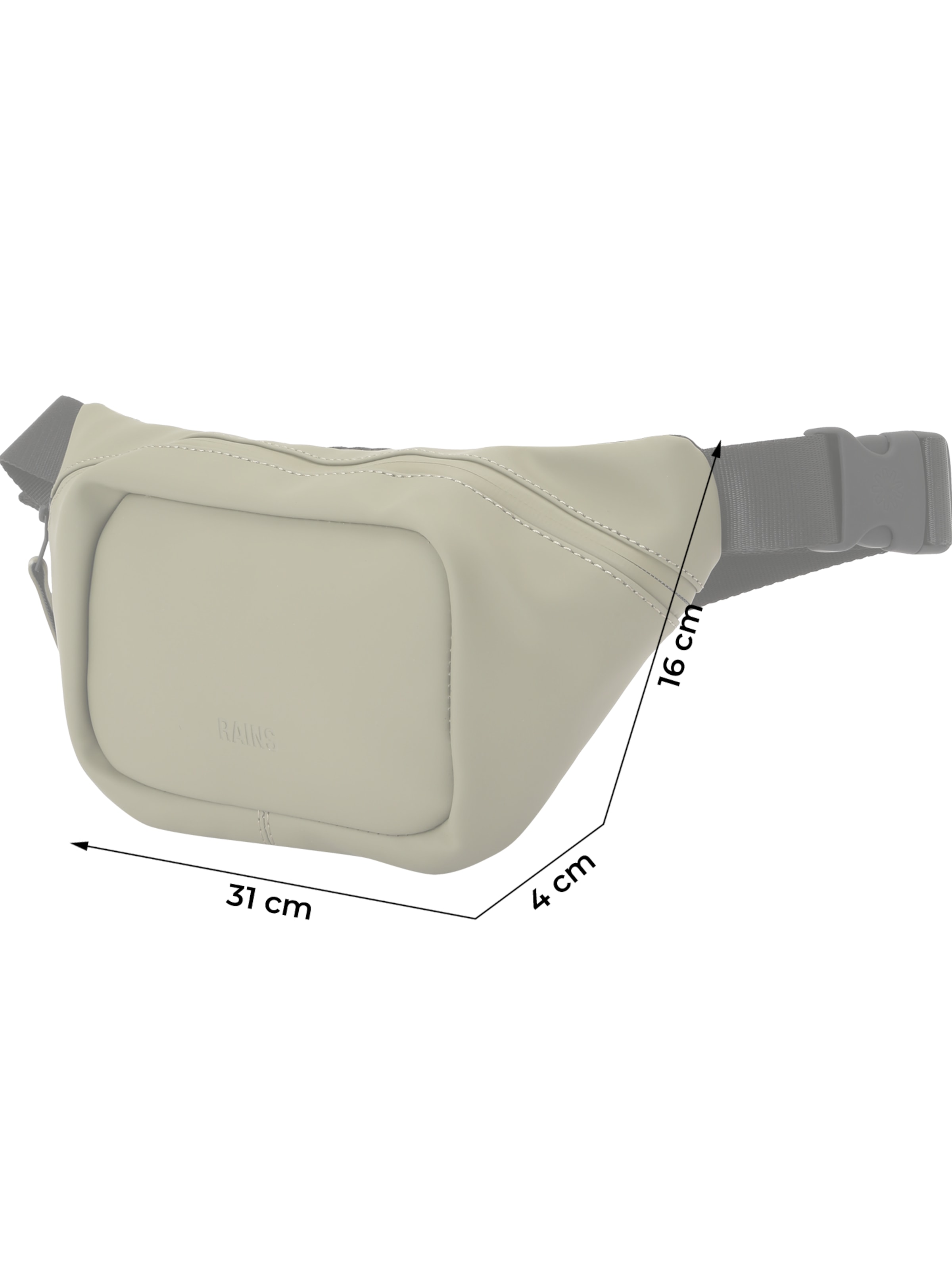 RAINS Belt bag in Green