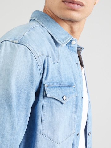LEVI'S ® - Regular Fit Camisa 'Barstow Western' em azul