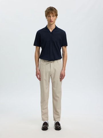 T-Shirt SELECTED en bleu
