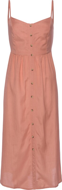 LASCANA Kleid in Pfirsich CR6867 LASCANA Kleid in Pfirsich CR6867