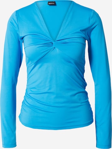 Gina Tricot Shirt 'Party' in Blau: predná strana