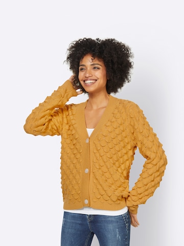 heine Cardigan i brun: forside