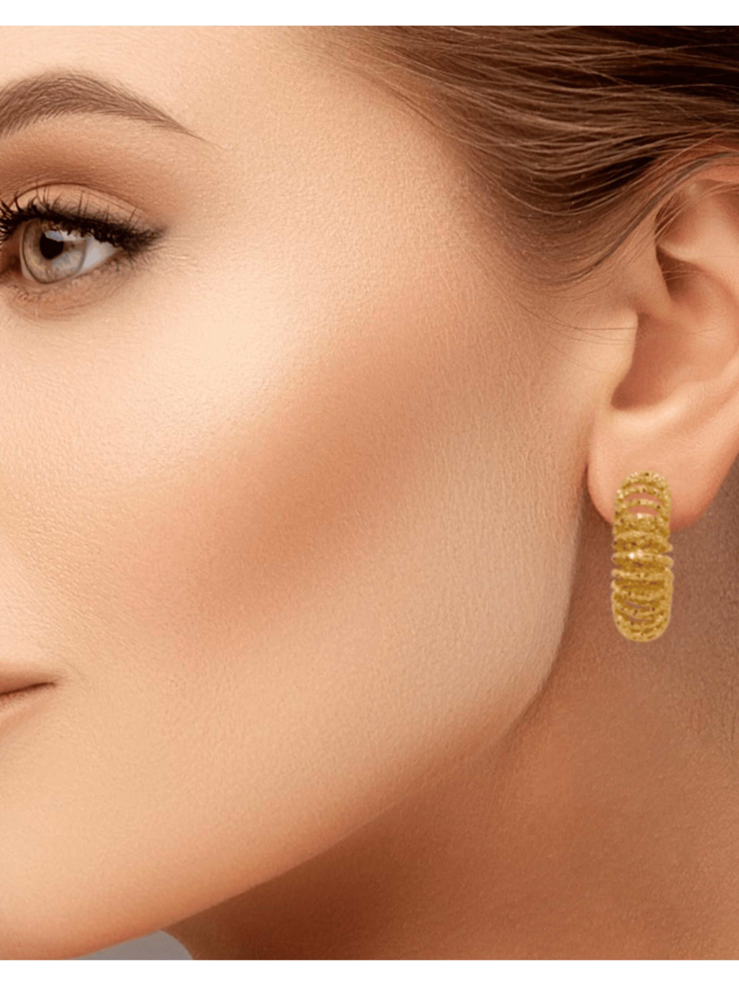 ARS-ARGENTI Earrings 'SWINGIN’ SWIRLS' in Gold