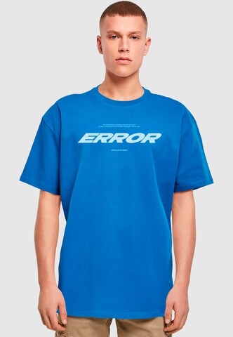 T-Shirt 'Error Wording' MT Upscale en bleu : devant