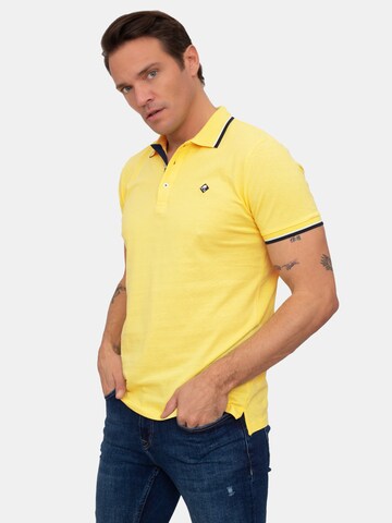 Sir Raymond Tailor Poloshirt 'Amsterdam' in Gelb