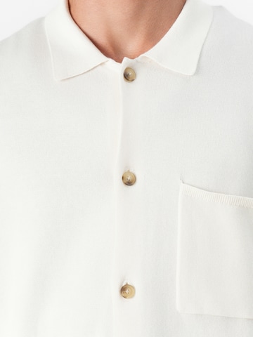 TOMMY HILFIGER Πλεκτή ζακέτα 'ESSENTIAL' σε μπεζ