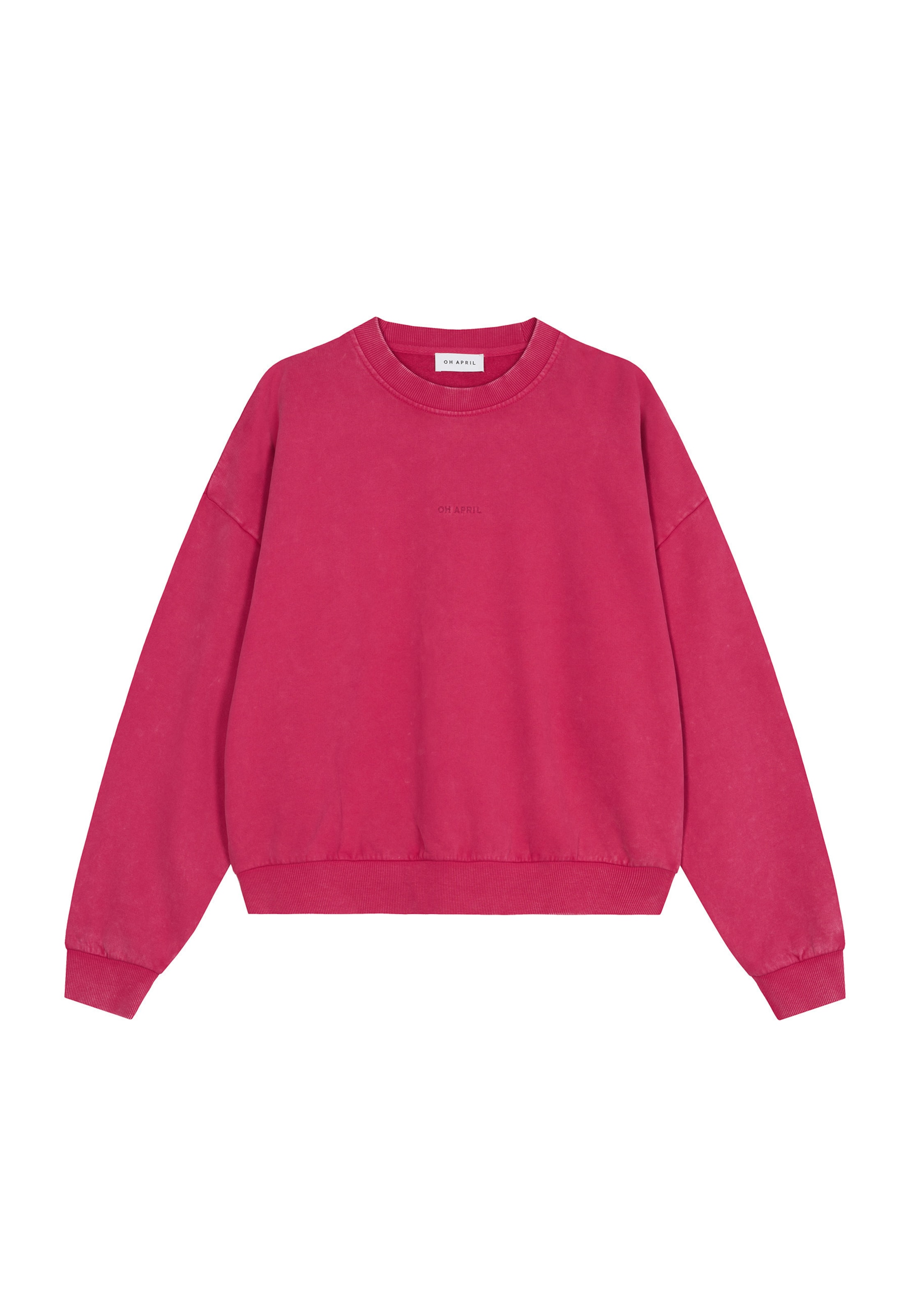 OH APRIL Sweatshirt in Pink: Vorderseite