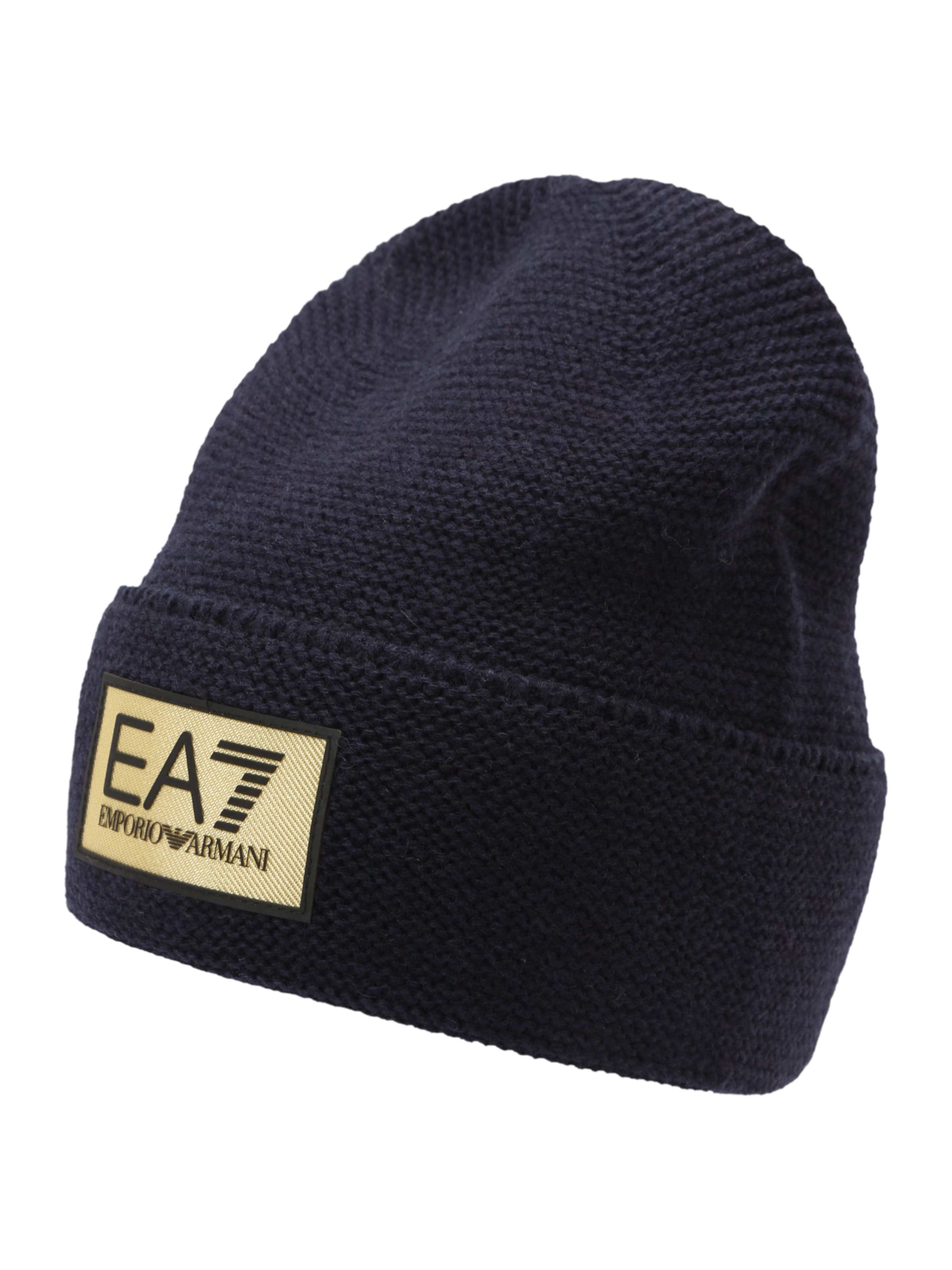 EA7 Emporio Armani Müts, värv sinine: eest vaates