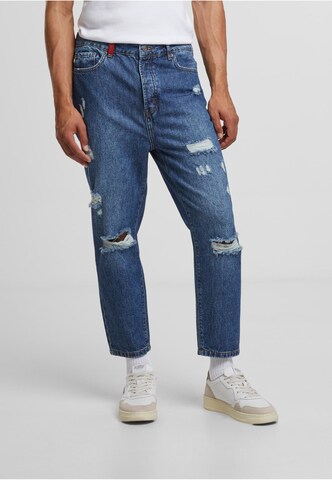 2Y Premium Loose fit Jeans in Blue: front