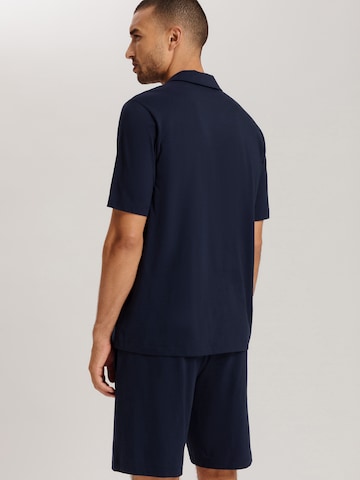 Hanro T-Shirt ' Night & Day ' in Blau