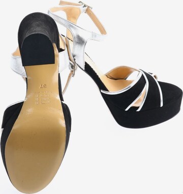 Jan Pierre Sandals & High-Heeled Sandals in 38 in Black