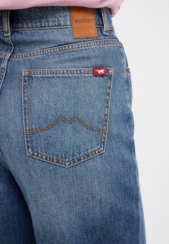 MUSTANG Wide Leg Jeans 'Luise Wide' in Blau