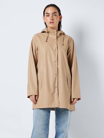 Noisy may Between-Seasons Coat 'Sky' in Beige: front