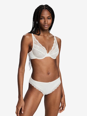 ESPRIT T-shirt Bra in White: front