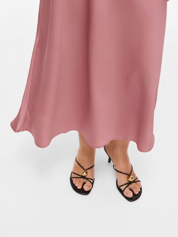 VILA Rok 'VIEllette' in Roze