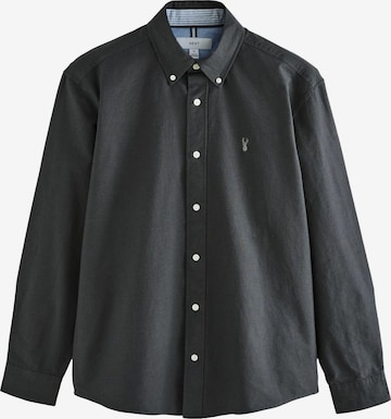 Next Slim Fit Paita värissä musta: etupuoli