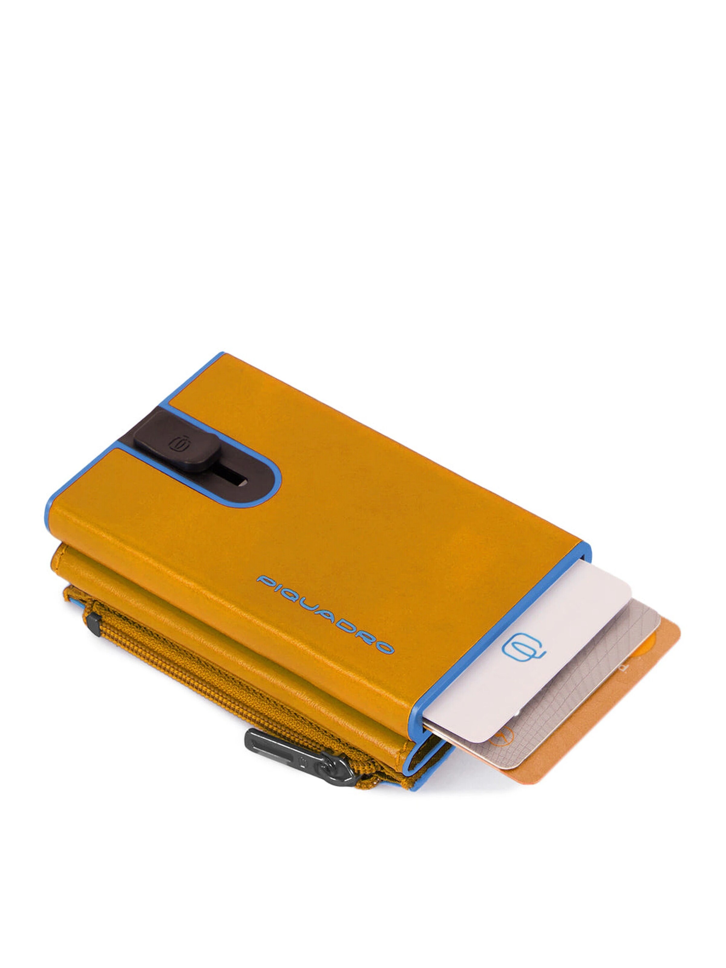 Piquadro Wallet in Yellow: front