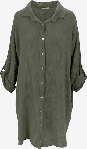 Seasons of April Bluse 'Jessy' in Grün: Vorderseite