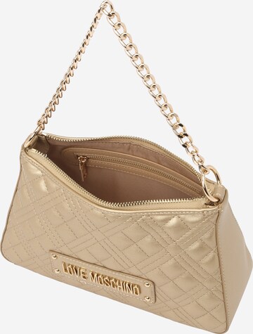 Love Moschino Shoulder Bag in Gold
