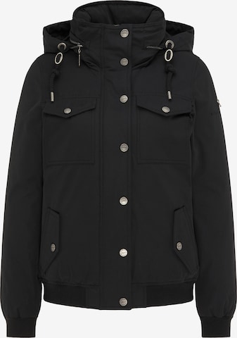 DreiMaster Klassik Winter Jacket in Black: front