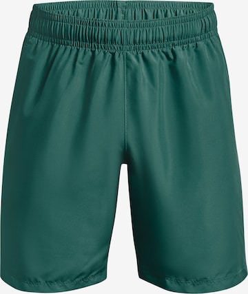 UNDER ARMOUR Regular Sports trousers in Green: front