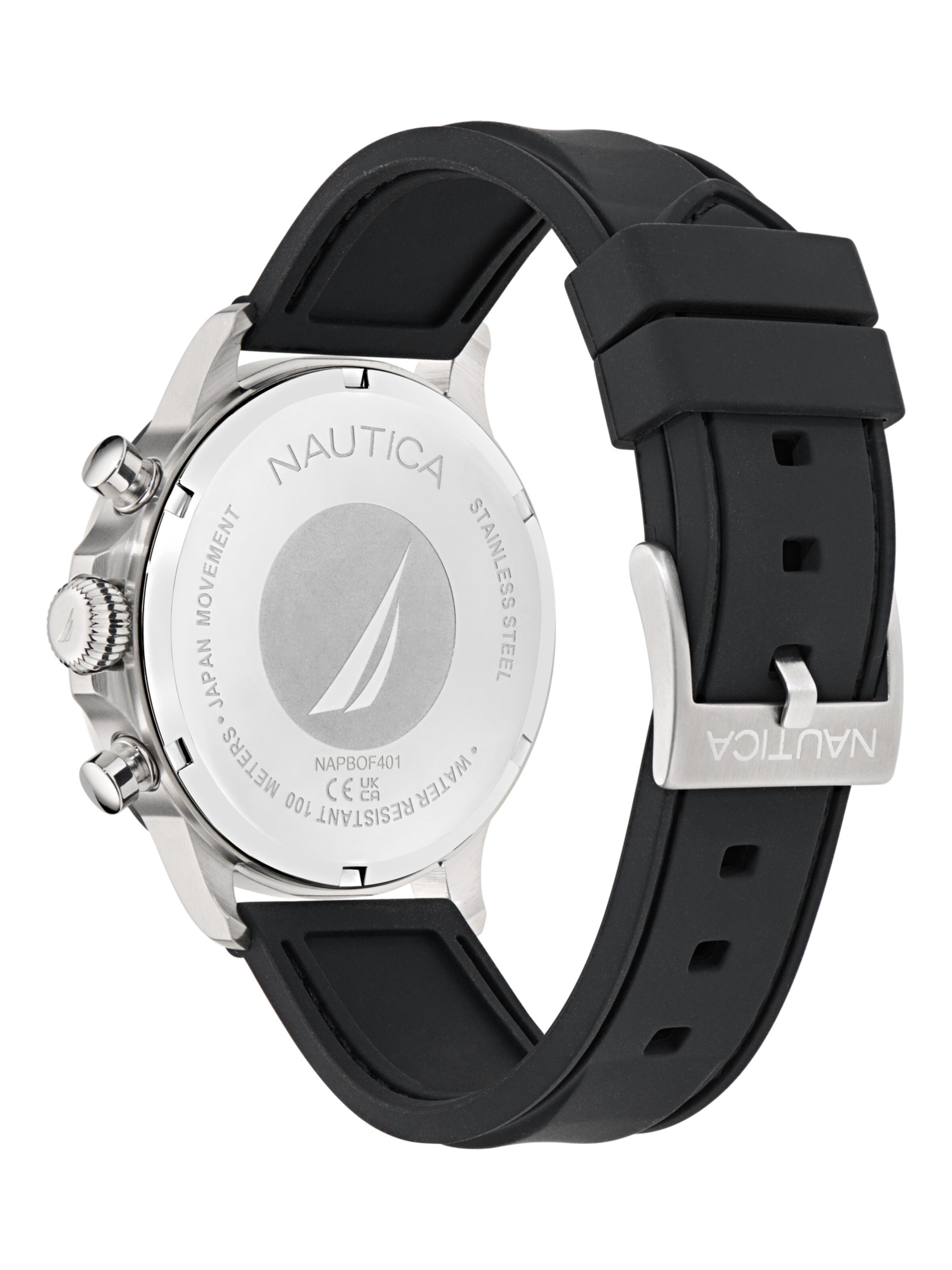 NAUTICA Analoguhr 'NCT BLUEOCEAN' in Silber