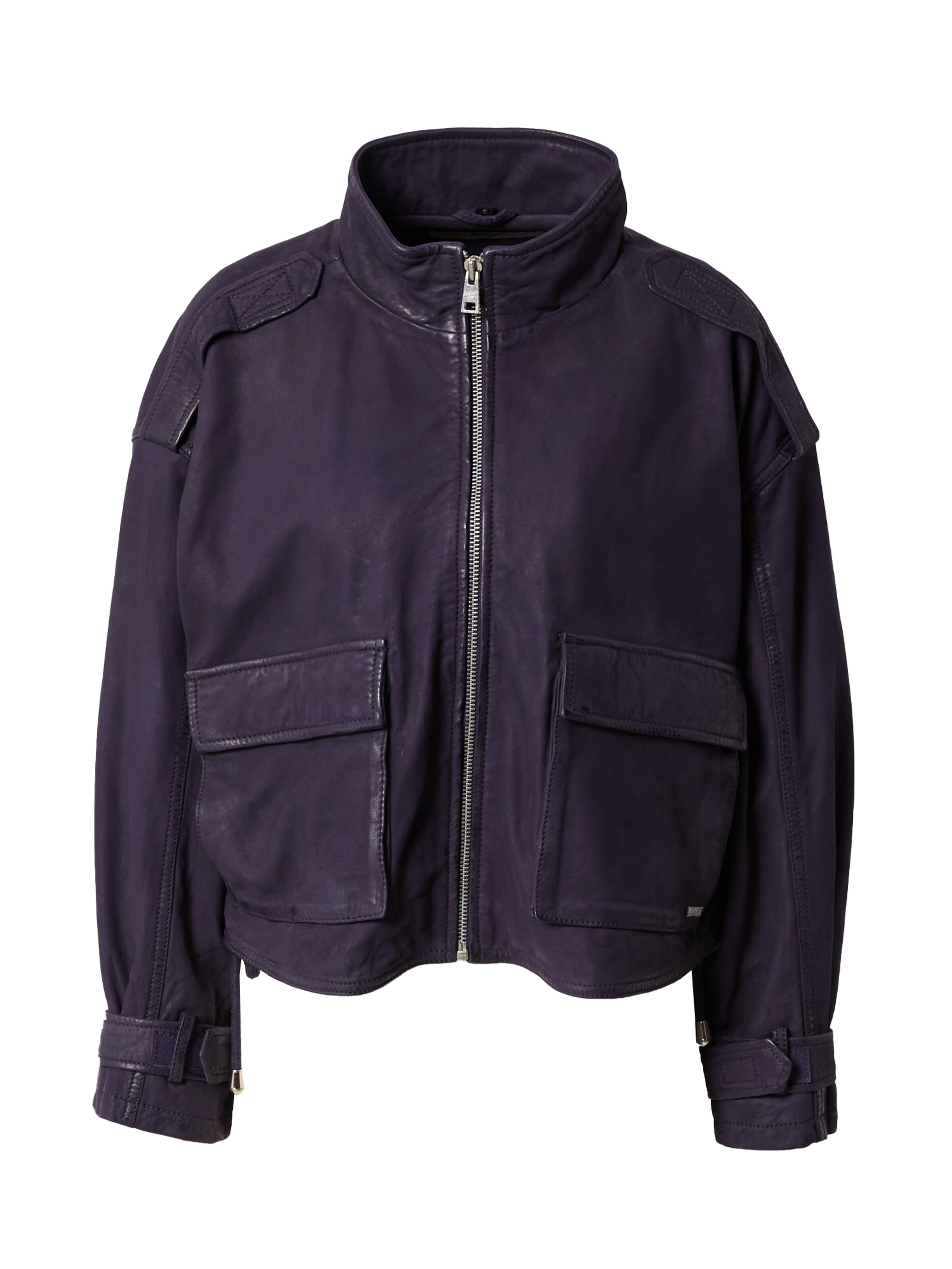 Maze Jacke in Blau: Vorderseite