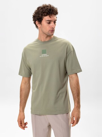 Antioch Póló - zöld: elől