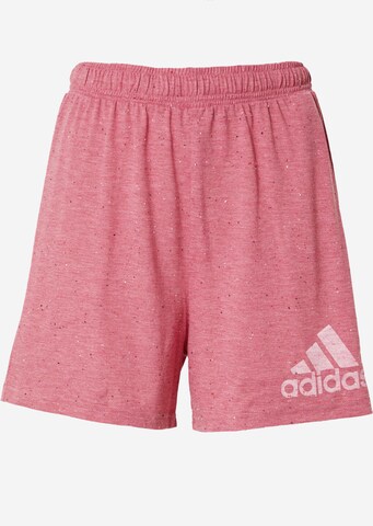 ADIDAS SPORTSWEAR Normalny krój Spodnie sportowe 'Future Icons Winners' w kolorze różowy: przód