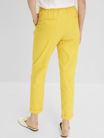 bonprix Regular Broek in Geel