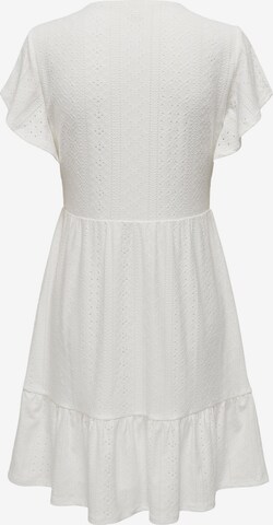 Robe 'Sandra' ONLY en blanc