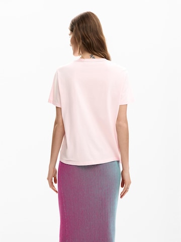 Desigual Футболка в Ярко-розовый