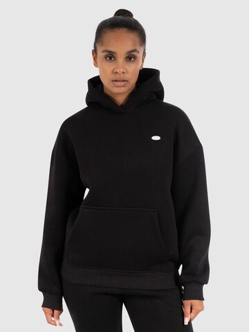 Smilodox Sweatshirt 'Odelia' in Schwarz: Vorderseite