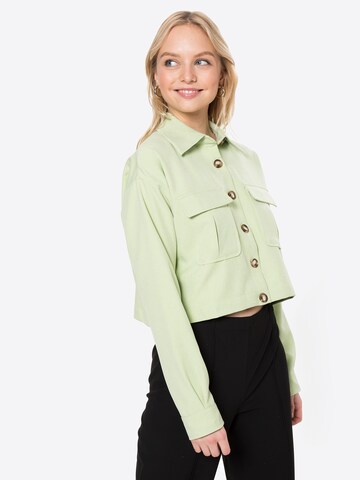 Fashion Union Between-Season Jacket 'Jessie' in Green: front