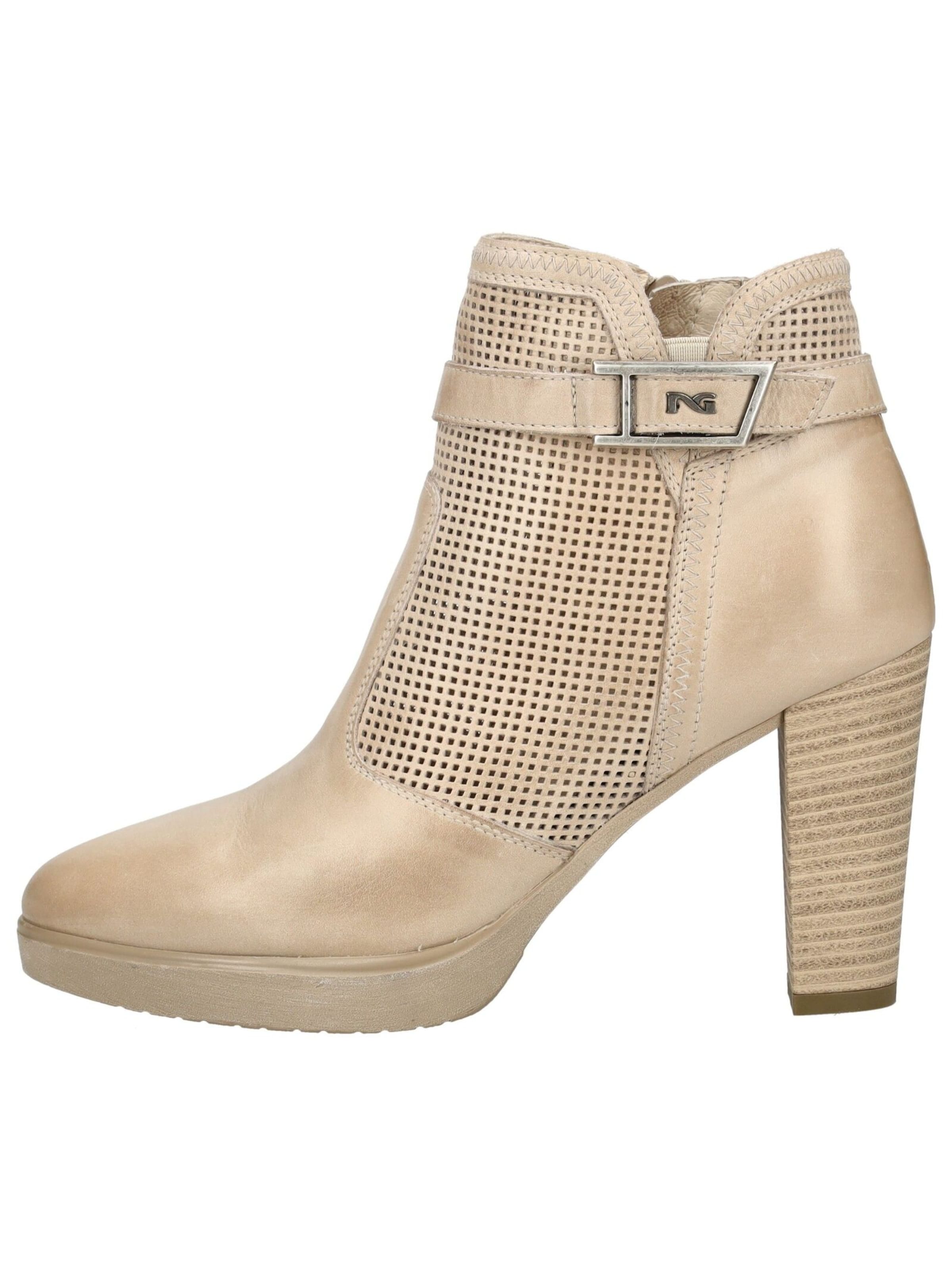 Bottines Nero Giardini en beige