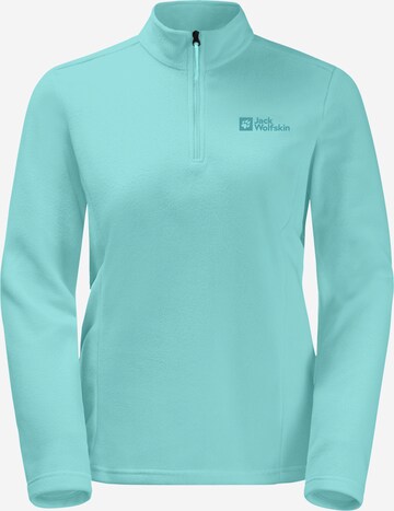 JACK WOLFSKIN - Pullover desportivo 'TAUNUS' em azul: frente