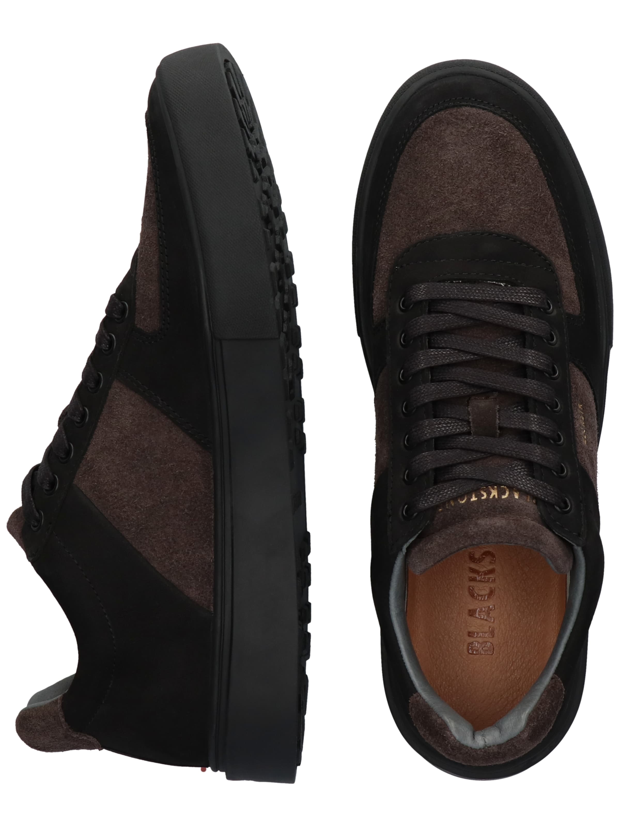 BLACKSTONE Låg sneaker 'Crag Ragner CG177' i svart