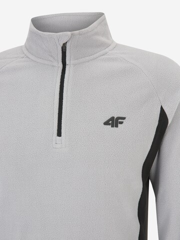 4F - Pullover desportivo em cinzento