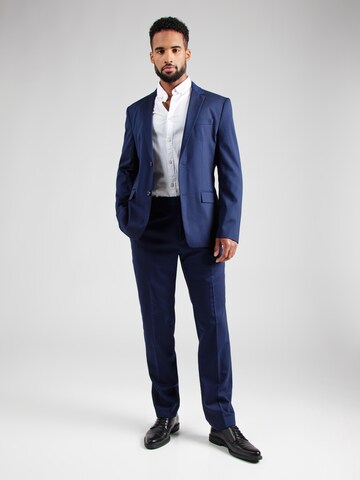 Calvin Klein - Ajuste estrecho Chaqueta tipo saco para negocios en azul
