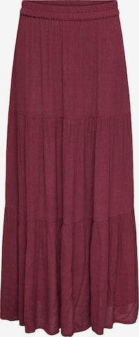 Fustă 'ONLMikka' de la ONLY pe roșu: față