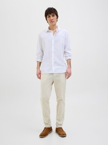 Effilé Pantalon chino 'JPSTAce JJSummer' JACK & JONES en gris