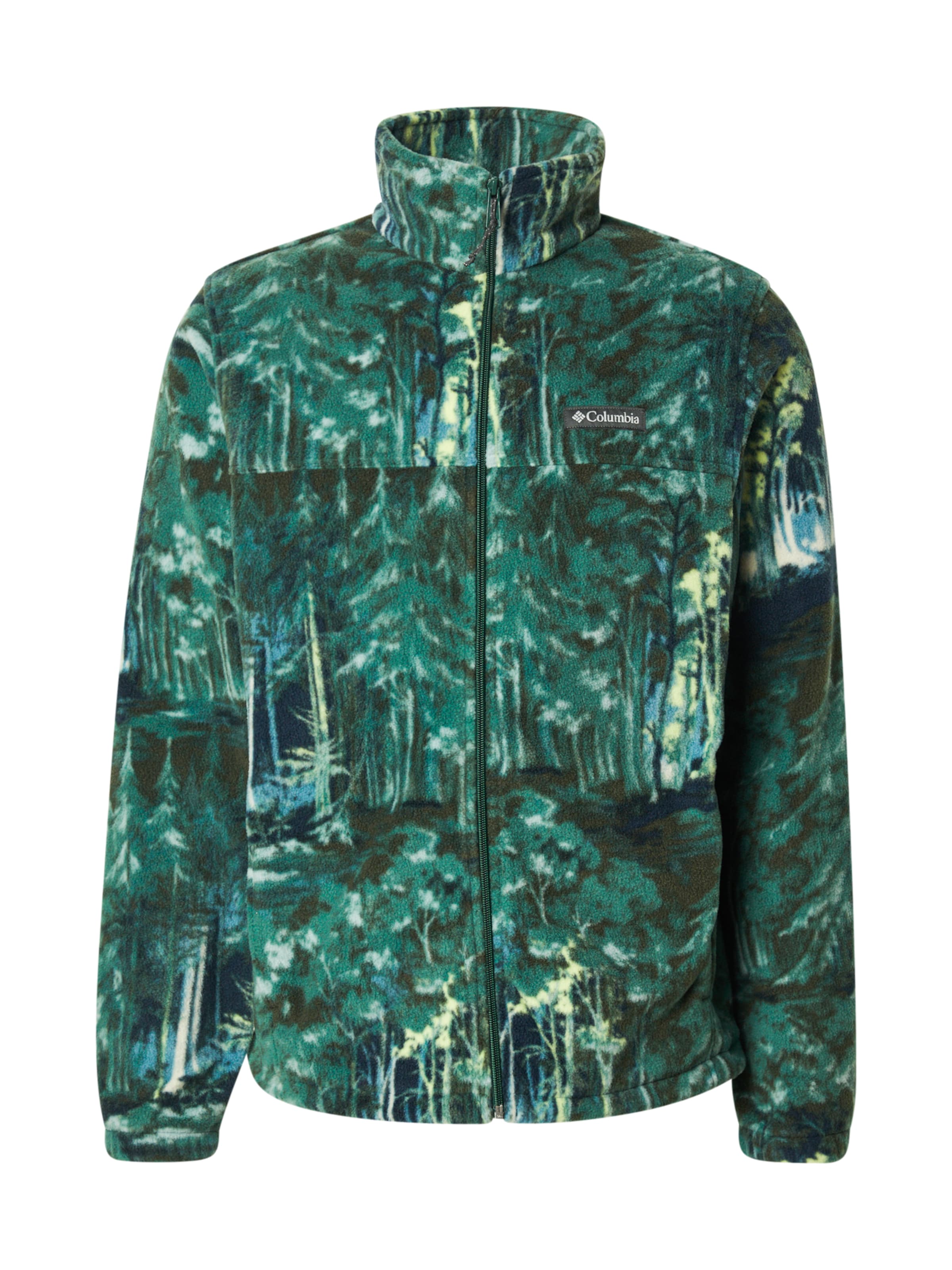 COLUMBIA Функциональная флисовая куртка 'Steens Mountain™' в Зеленый: спереди