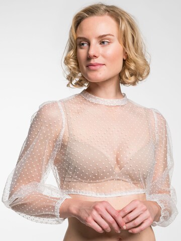 SPIETH & WENSKY Traditional Blouse in White: front