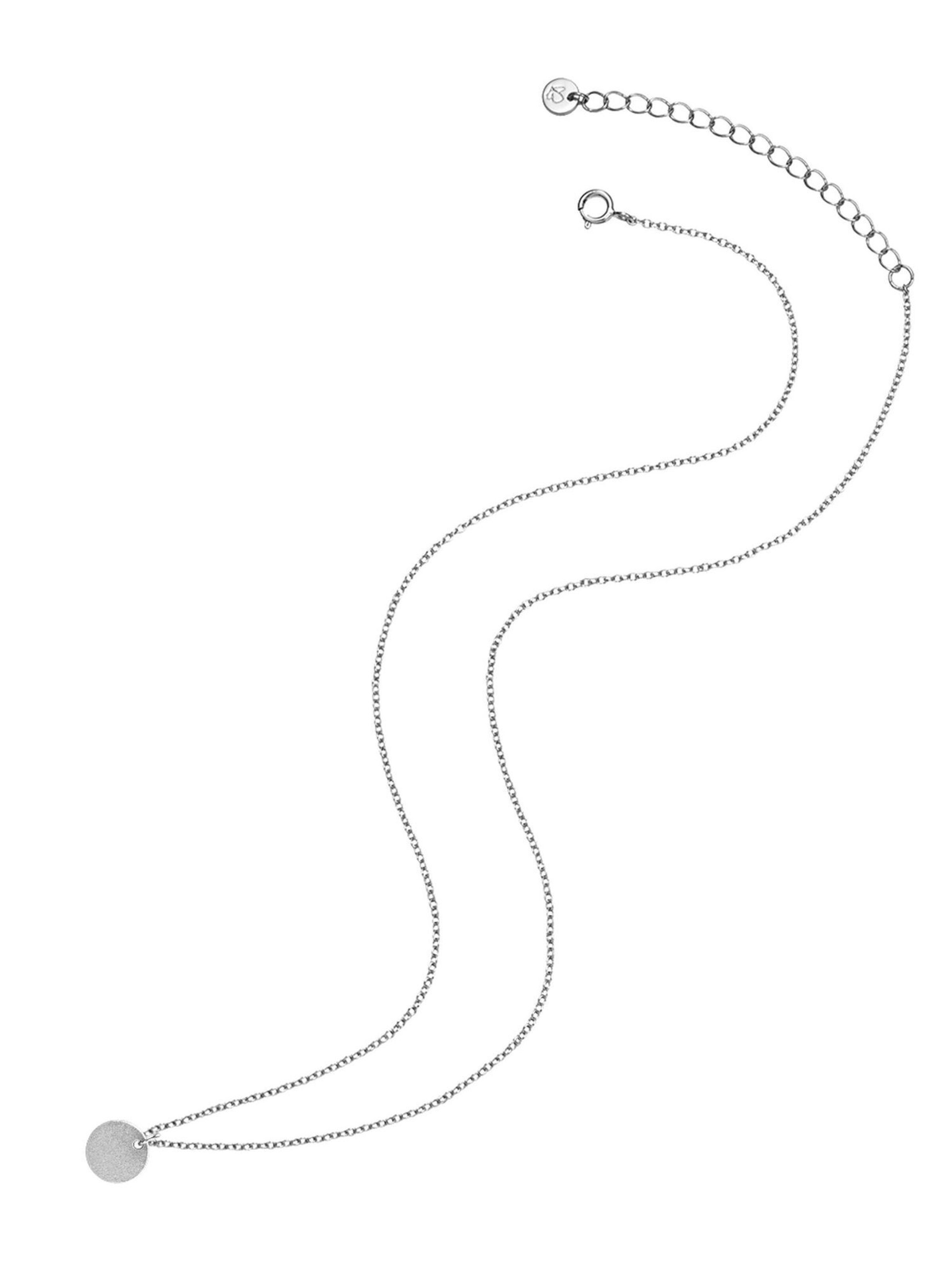 Chaîne Glanzstücke München en argent : devant