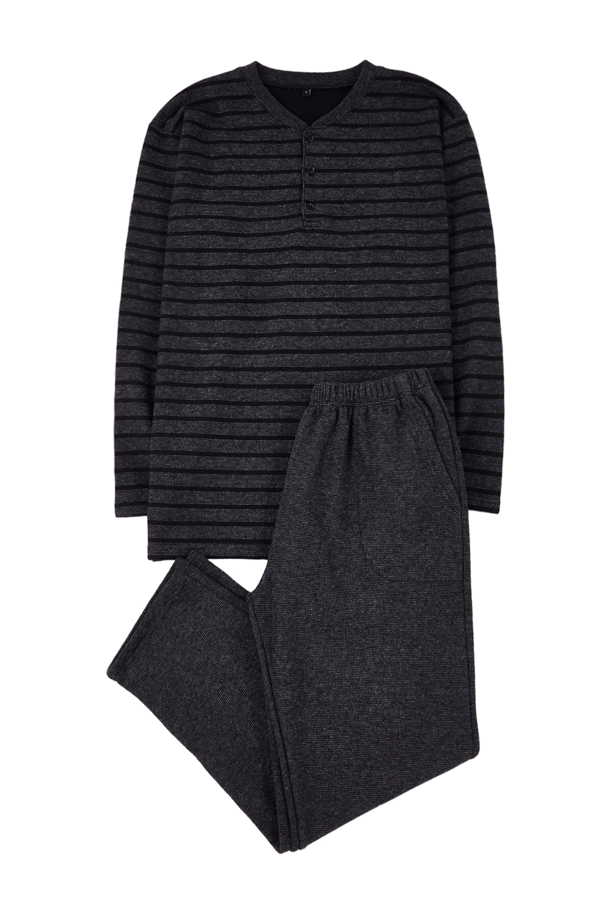 Trendyol Long Pajamas in Grey: front
