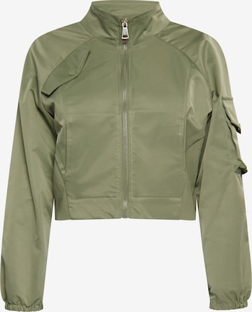 faina Between-season jacket in Green: front