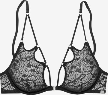 Soutien-gorge JETTE en noir : devant